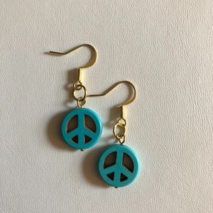 Peace Sign Earrings